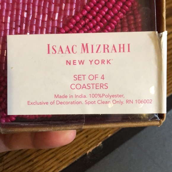 Isaac Mizrahi Valentines Day coasters 2019 - Picture 3 of 13